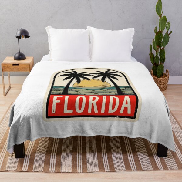 Item preview, Vintage Florida Sunshine Coast Palms Retro Art designed and sold by Paper Drip.