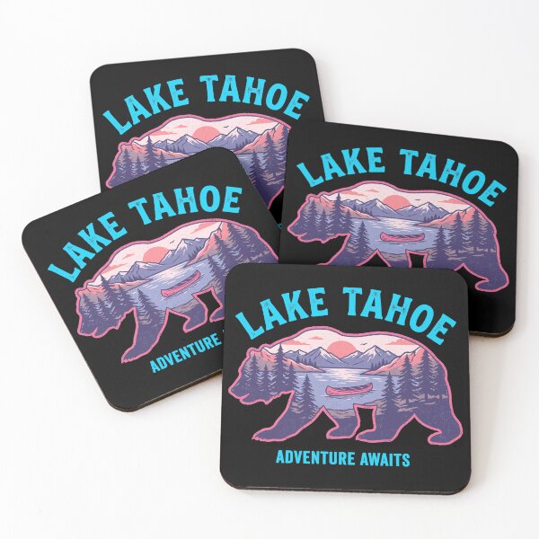 Artikelvorschau, Retro-Stil der 1980er Jahre am Lake Tahoe entworfen und verkauft von Milasneeze.