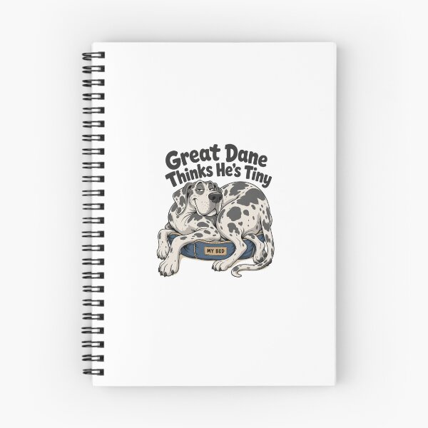 Item preview, Great Dane Thinks He's Tiny Funny Dog Love designed and sold by freshwear design.
