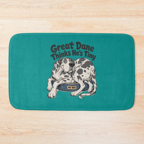 Item preview, Great Dane Thinks He's Tiny Funny Dog Love designed and sold by freshwear design.