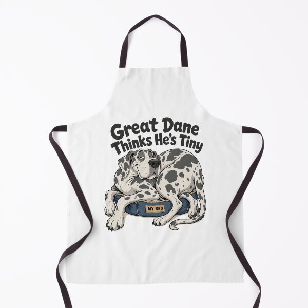 Item preview, Great Dane Thinks He's Tiny Funny Dog Love designed and sold by freshwear design.