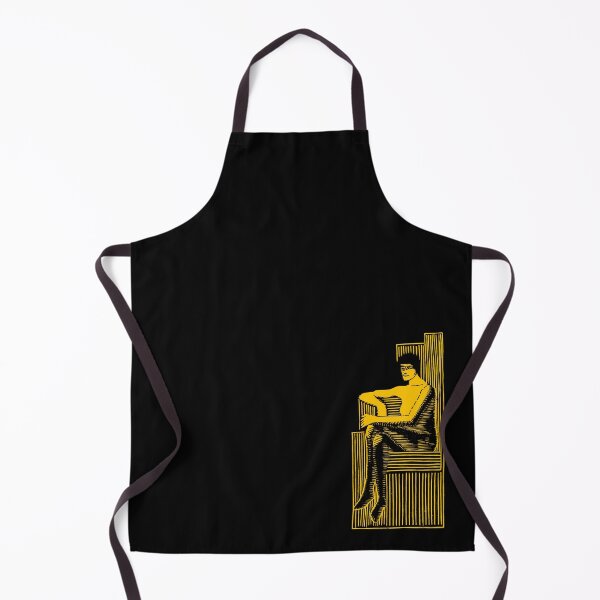 Item preview, Sacred Geometry Seated Figure - Gold and Black Esoteric Art designed and sold by LockeL.