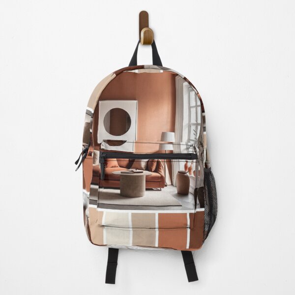 Item preview, Interior Design - Contemporary Living Room, Terracotta and Ochre Harmony designed and sold by Reverso-Design.