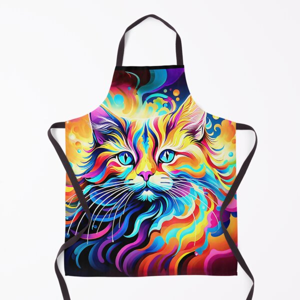 Item preview, Psychedelic Kitty designed and sold by Raging Woody Designs.