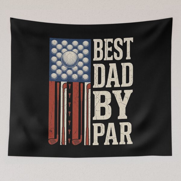 Item preview, Best Dad By Par Golf American Father Golfer designed and sold by SofenArt.
