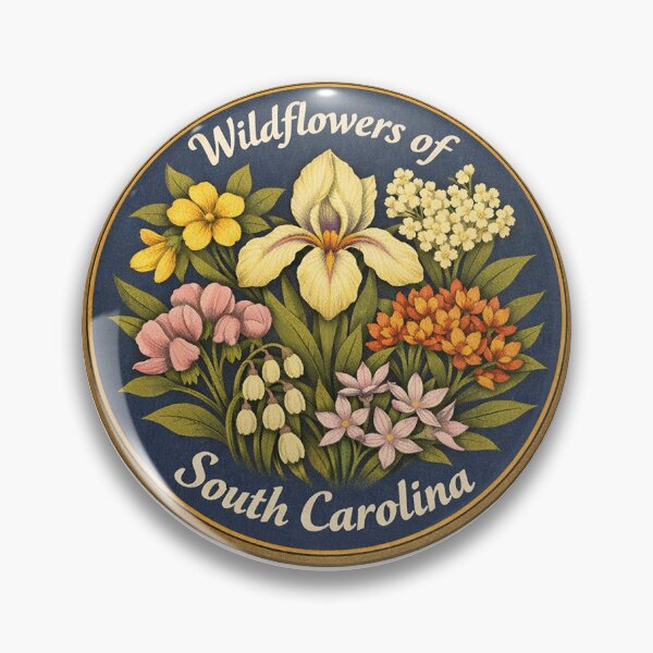 Item preview, Palmetto Dusk – Wildflowers of South Carolina   designed and sold by SachaMuru.