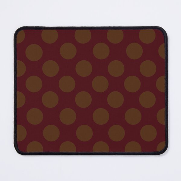Item preview, Apricot & Burgundy Retro Dotted Pattern designed and sold by CaramelCo.