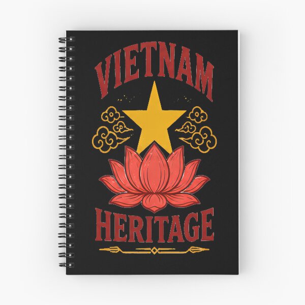 Item preview, Vietnam Heritage Retro Distressed Lotus Flag Star designed and sold by PACS0011.