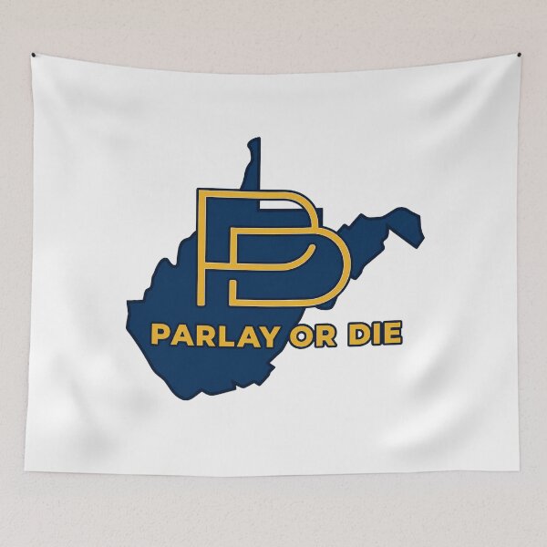 Item preview, Parlay or Die West Virginia Sports Logo designed and sold by ParlayOrDie.