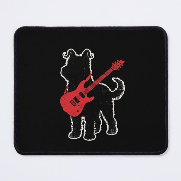 Item preview, Dog Playing Electric Guitar Musician Rock And Roll Pet Owner designed and sold by SofenArt.