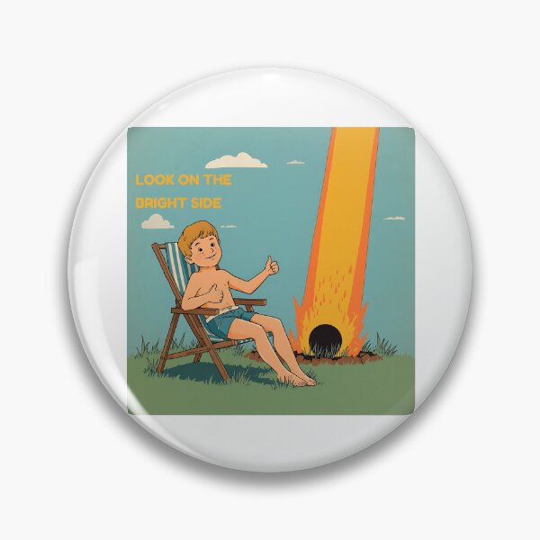 Item preview, Funny Retro Sunburn Boy Dark Humor Sticker  designed and sold by RareVisuals.