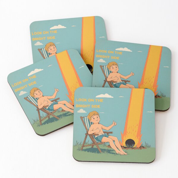Item preview, Funny Retro Sunburn Boy Dark Humor Sticker  designed and sold by RareVisuals.