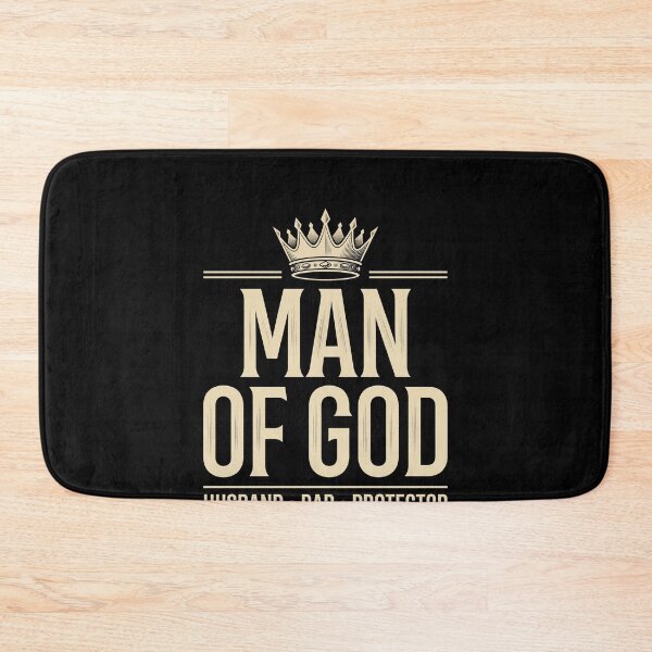 Item preview, Man Of God Husband Dad Protector Christian Father Family Man designed and sold by SofenArt.
