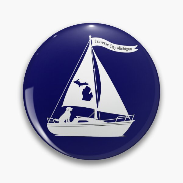 Item preview, Sailing in Traverse City Michigan designed and sold by FreshWaterWares.