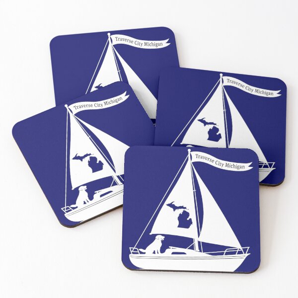 Item preview, Sailing in Traverse City Michigan designed and sold by FreshWaterWares.