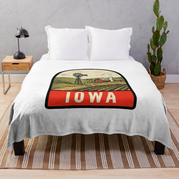 Item preview, Vintage Iowa Farmland Windmill Retro Travel designed and sold by Paper Drip.