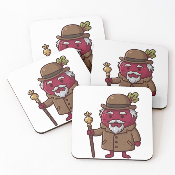 Item preview, Ol' Man Beetroot — Cute Elder Beetroot Kawaii Food Art | Conditioned For Kindness designed and sold by monolithstudio.