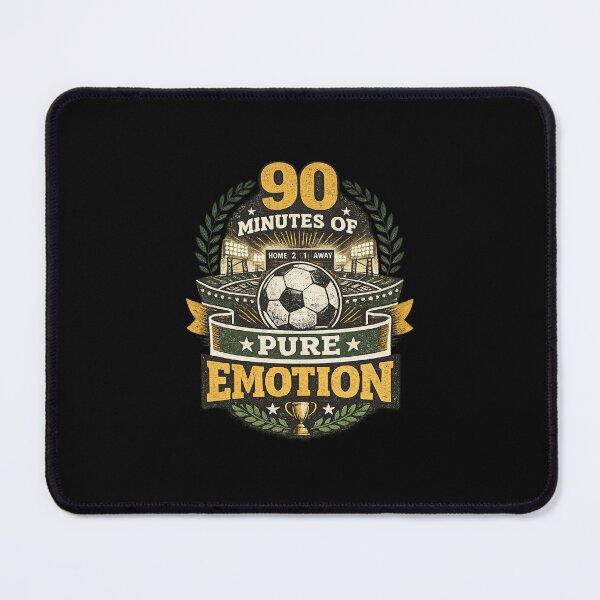 Item preview, 90 Minutes Of Pure Emotion Football Fan Vintage Stadium Design designed and sold by PunchDrop.