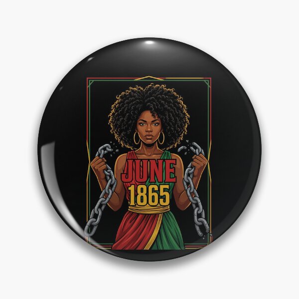 Item preview, June 1865 Juneteenth Emancipation Day Black History African American Freedom designed and sold by SofenArt.