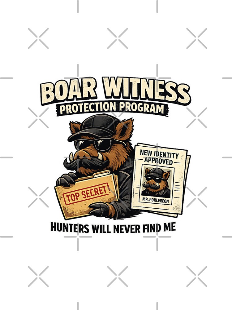 Thumbnail 4 of 4, iPhone Case, Boar Witness Protection Program designed and sold by C6S5M.