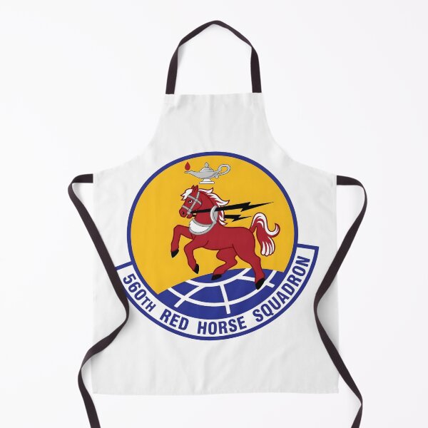 Item preview, USAF 560th RED HORSE Squadron Emblem Patch designed and sold by CharlieDesings.