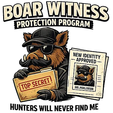Artwork thumbnail, Boar Witness Protection Program by C6S5M