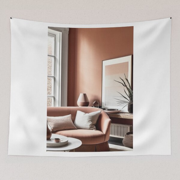 Item preview, Interior Design - Contemporary Space, Terracotta and Scandinavian Harmony designed and sold by Reverso-Design.