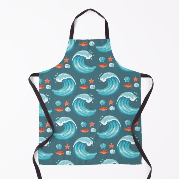 Item preview, Ocean Wave Seashell Pattern designed and sold by EvLip-Artist.
