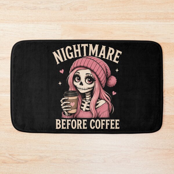 Item preview, Nightmare Before Coffee Skeleton Girl designed and sold by Ioanna-Studio.