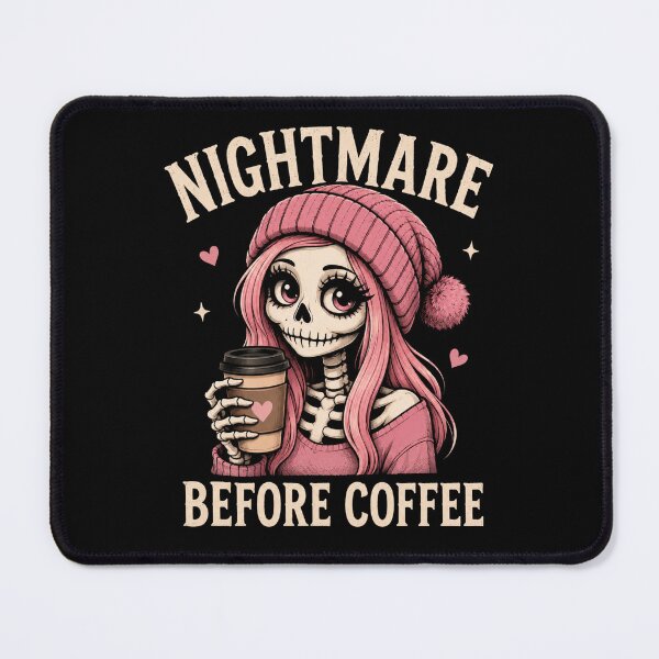 Item preview, Nightmare Before Coffee Skeleton Girl designed and sold by Ioanna-Studio.