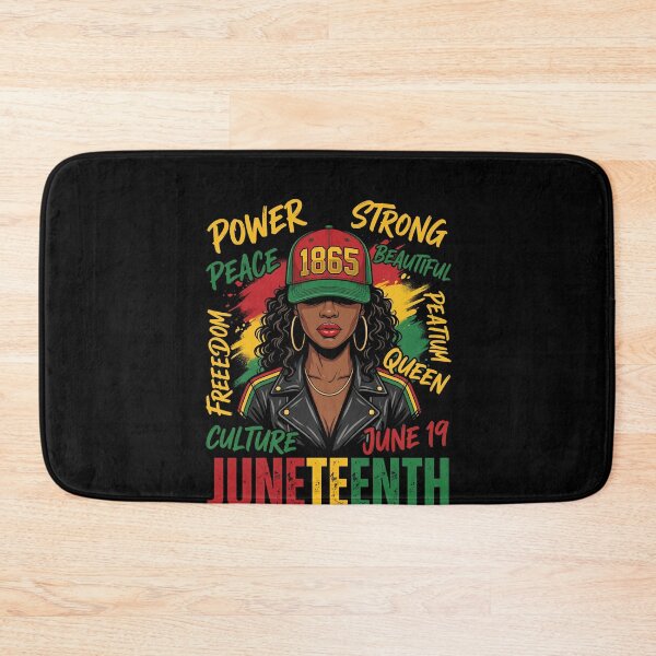 Item preview, Juneteenth Power Strong Beautiful Peace Freedom Culture Queen Preatum 1865 June 19 Justice Pride 1865 End Slavery African American Emancipation Day designed and sold by SofenArt.