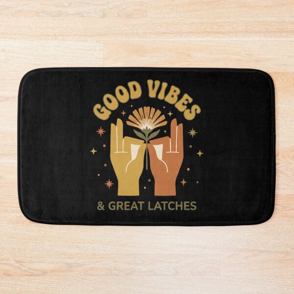 Item preview, Groovy Good Vibes Great Latches Lactation Consultant designed and sold by Lucysthoughts.