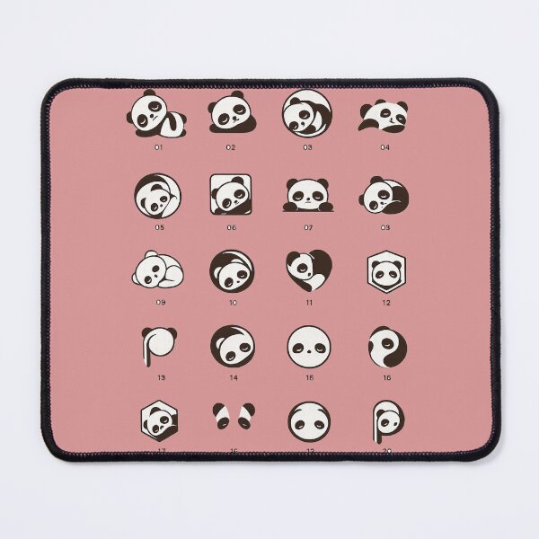 Item preview, Cute Sleeping Panda Icon Set | Kawaii Panda Emoji Pack | Minimal Panda Faces & Stickers | Cozy Animal Aesthetic Design designed and sold by sumodesign.