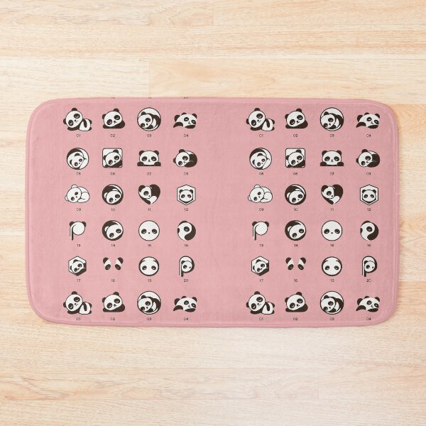 Item preview, Cute Sleeping Panda Icon Set | Kawaii Panda Emoji Pack | Minimal Panda Faces & Stickers | Cozy Animal Aesthetic Design designed and sold by sumodesign.