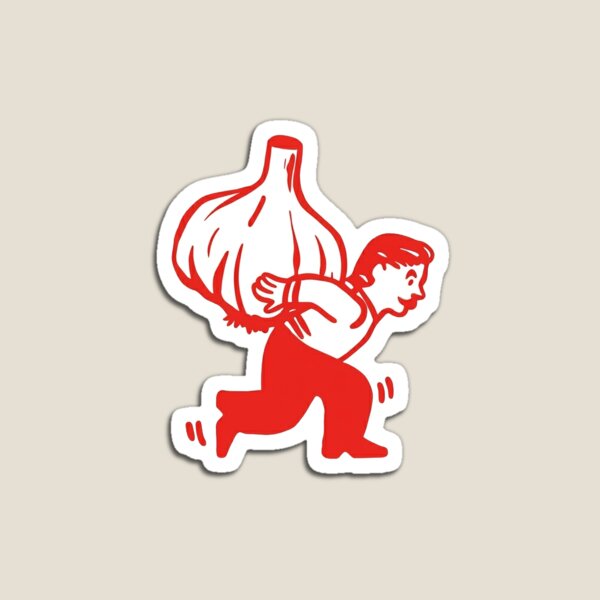 Item preview, Garlic Lover Funny Foodie Minimalist Cooking Humor Line Art Design designed and sold by ASfindsStore.