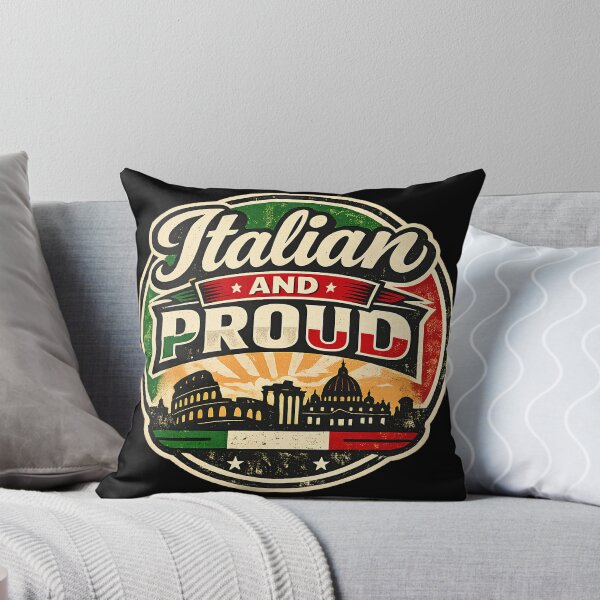Item preview, Italian and Proud Retro Rome Colosseum Italy Flag designed and sold by PACS0011.
