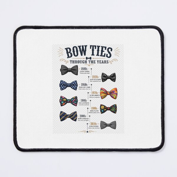 Item preview, Bow ties through the years designed and sold by andywolf.