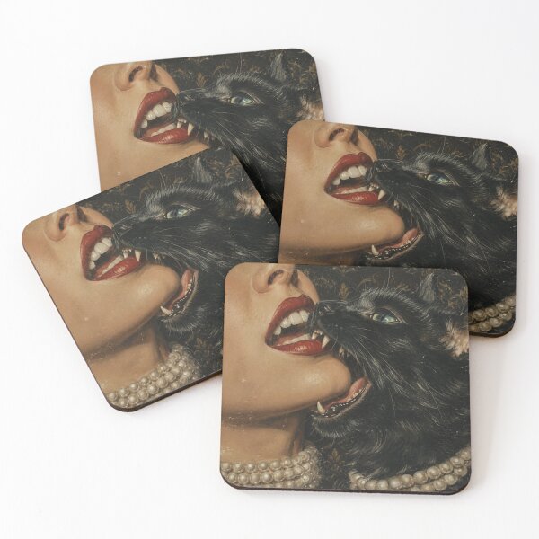 Item preview, Black Cat and Elegant Beauty designed and sold by VelarisMoon.