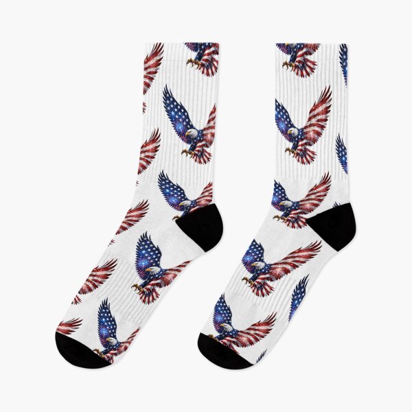 Item preview, American Bald Eagle USA Flag Fireworks Patriotic designed and sold by jgvisualarts.