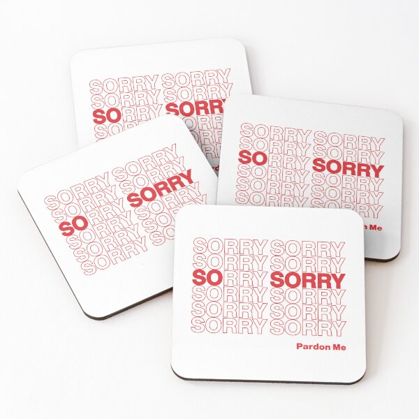 Item preview, SO SORRY designed and sold by oddwonders.