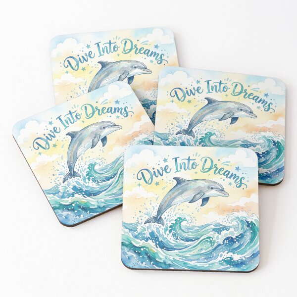 Item preview, Dive Into Dreams – Joyful Dolphin.  designed and sold by Brochamorocha.