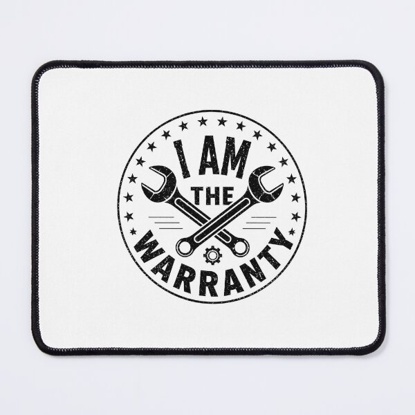 Item preview, I Am The Warranty Funny Mechanic Design | Automotive Technician Humor | Vintage Wrench Garage Graphic designed and sold by All1style.
