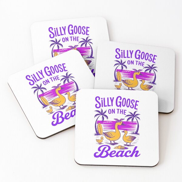 Item preview, SILLY GOOSE ON THE BEACH designed and sold by Casualcorner55.
