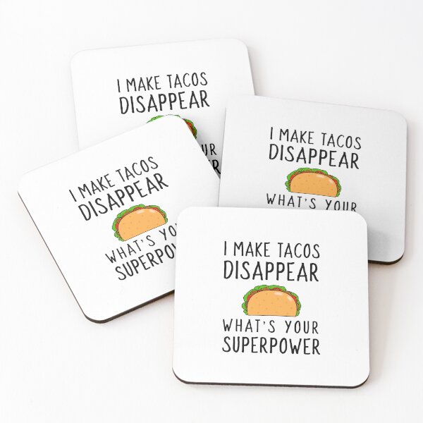 Item preview, Funny Tacos Superpower designed and sold by Sartoris Art.