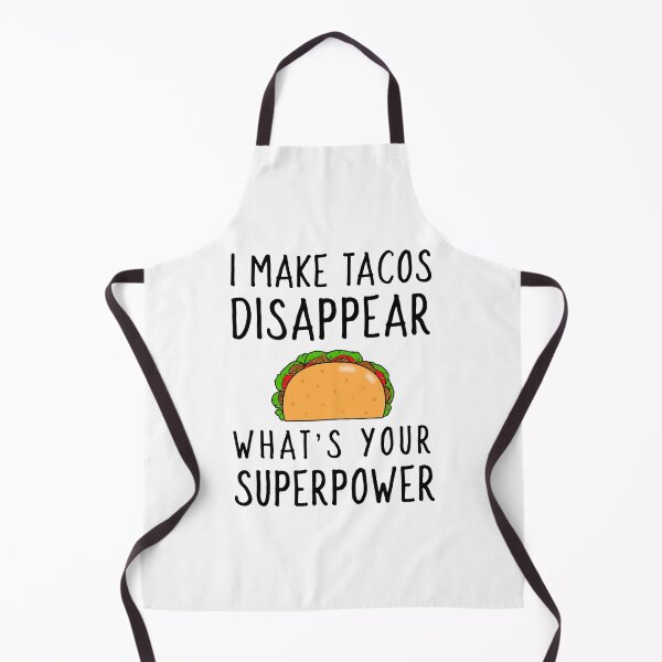 Item preview, Funny Tacos Superpower designed and sold by Sartoris Art.