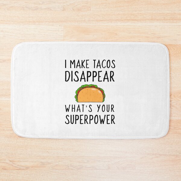 Item preview, Funny Tacos Superpower designed and sold by Sartoris Art.