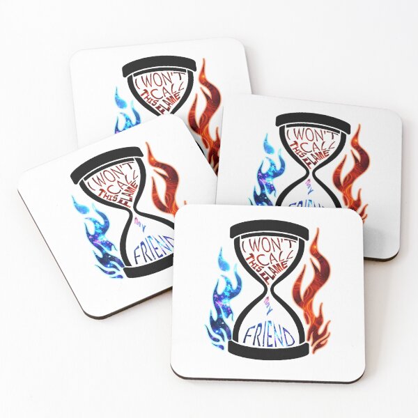 Item preview, I Won't Call This Flame My Friend - Glitch Hourglass designed and sold by GlitchZen.