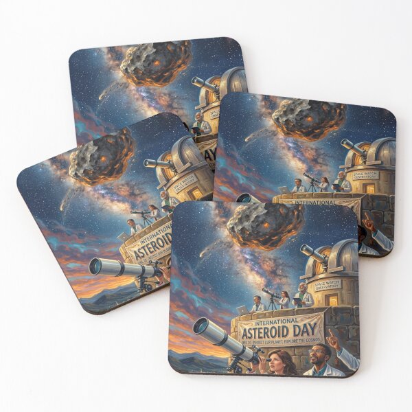 Item preview, International Asteroid Day designed and sold by Wiley Doreen.