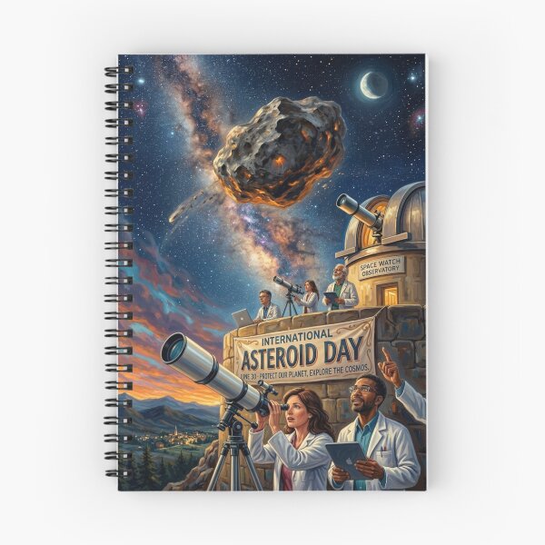 Item preview, International Asteroid Day designed and sold by Wiley Doreen.