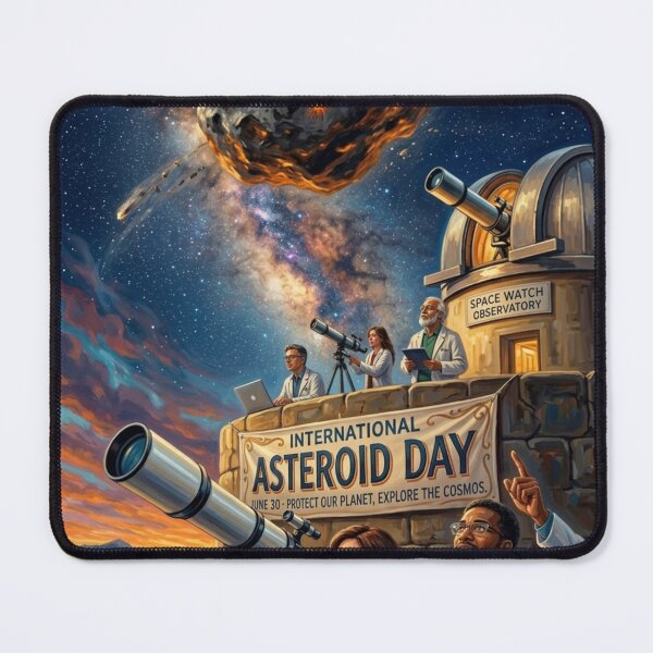 Item preview, International Asteroid Day designed and sold by Wiley Doreen.